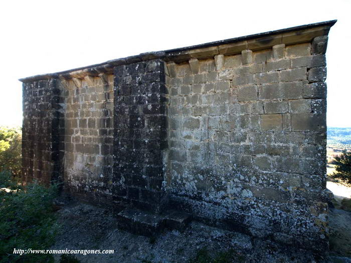 MURO NORTE DEL TEMPLO, DESDE EL NORESTE